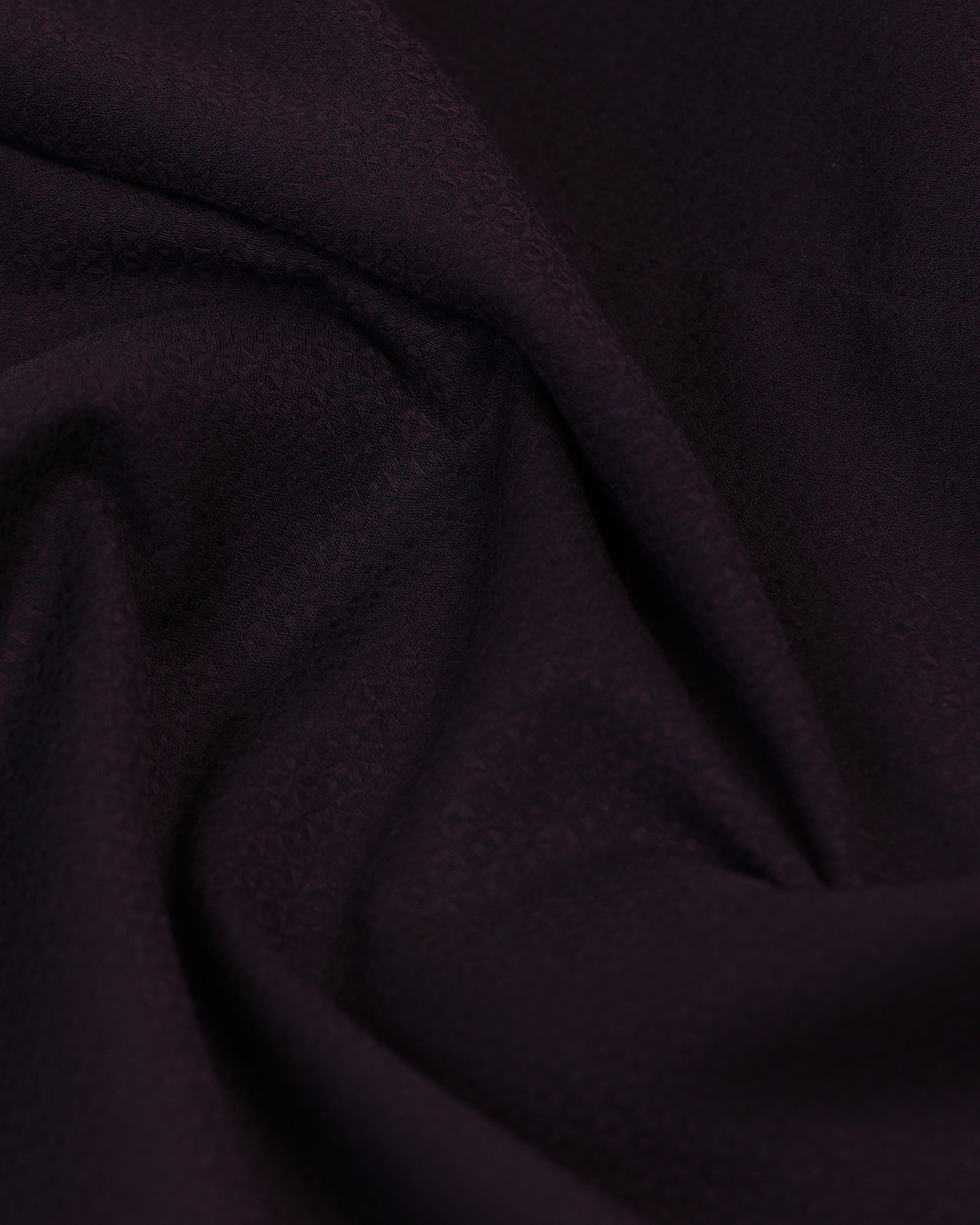 Formal Wine Textured Shirt - Brake