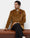 Gold Solid Bandhgala - Vetiver
