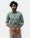 Green Solid Shirt - Lujo