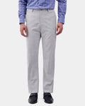 CLEAN FRONT SLIM COMFORT CHECK TROUSER