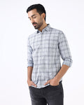 Grey Check Shirt - Farlen