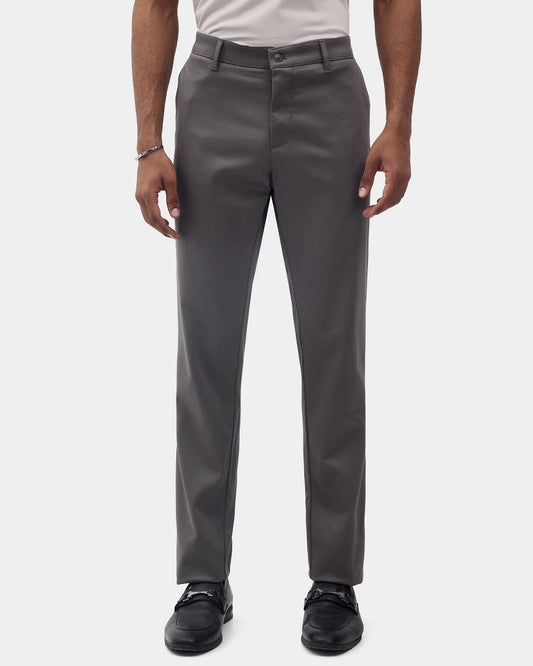 Grey Textured Khakis - Triglav
