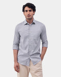 Grey Textured Shirt - Expression