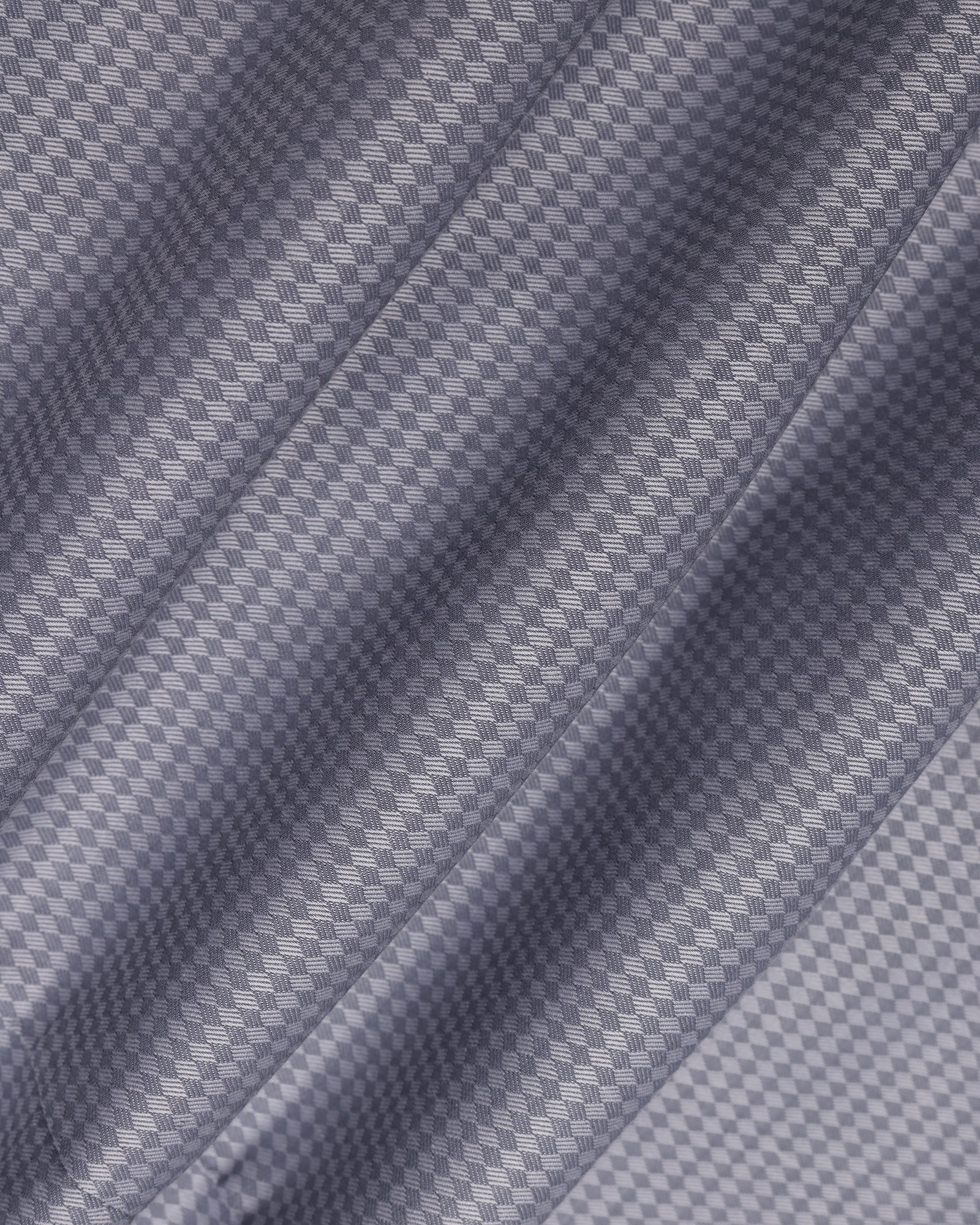 Grey Textured Shirt - Expression