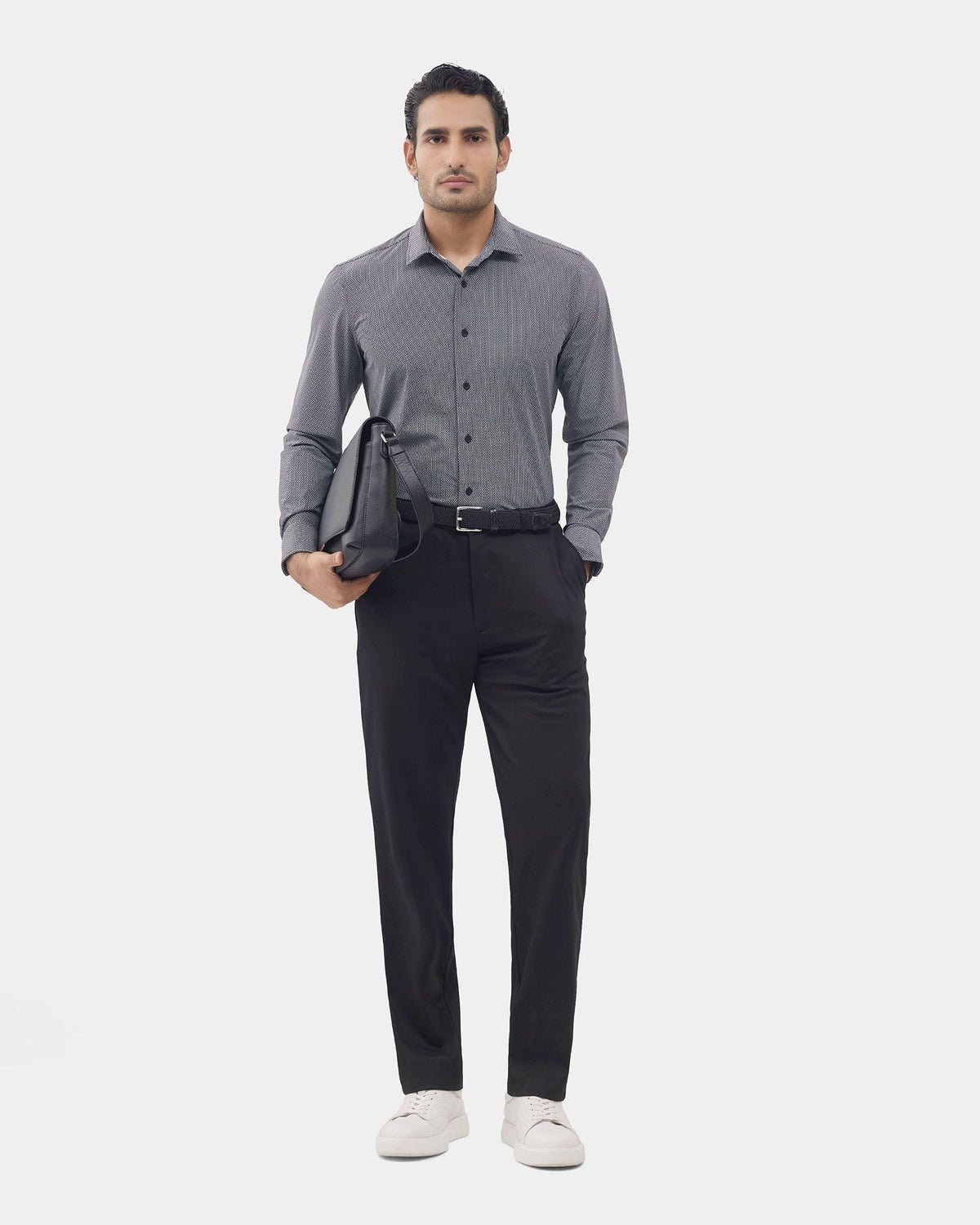 Grey Techpro Print Shirt - Panerai