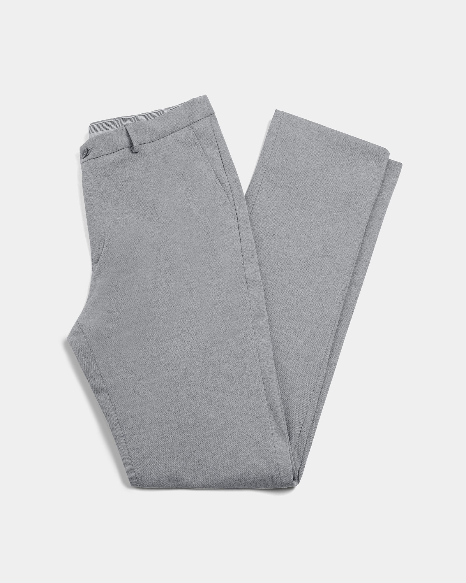 Grey Solid Trouser - Clark