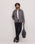 Grey Solid Zipper Jacket - Wysher