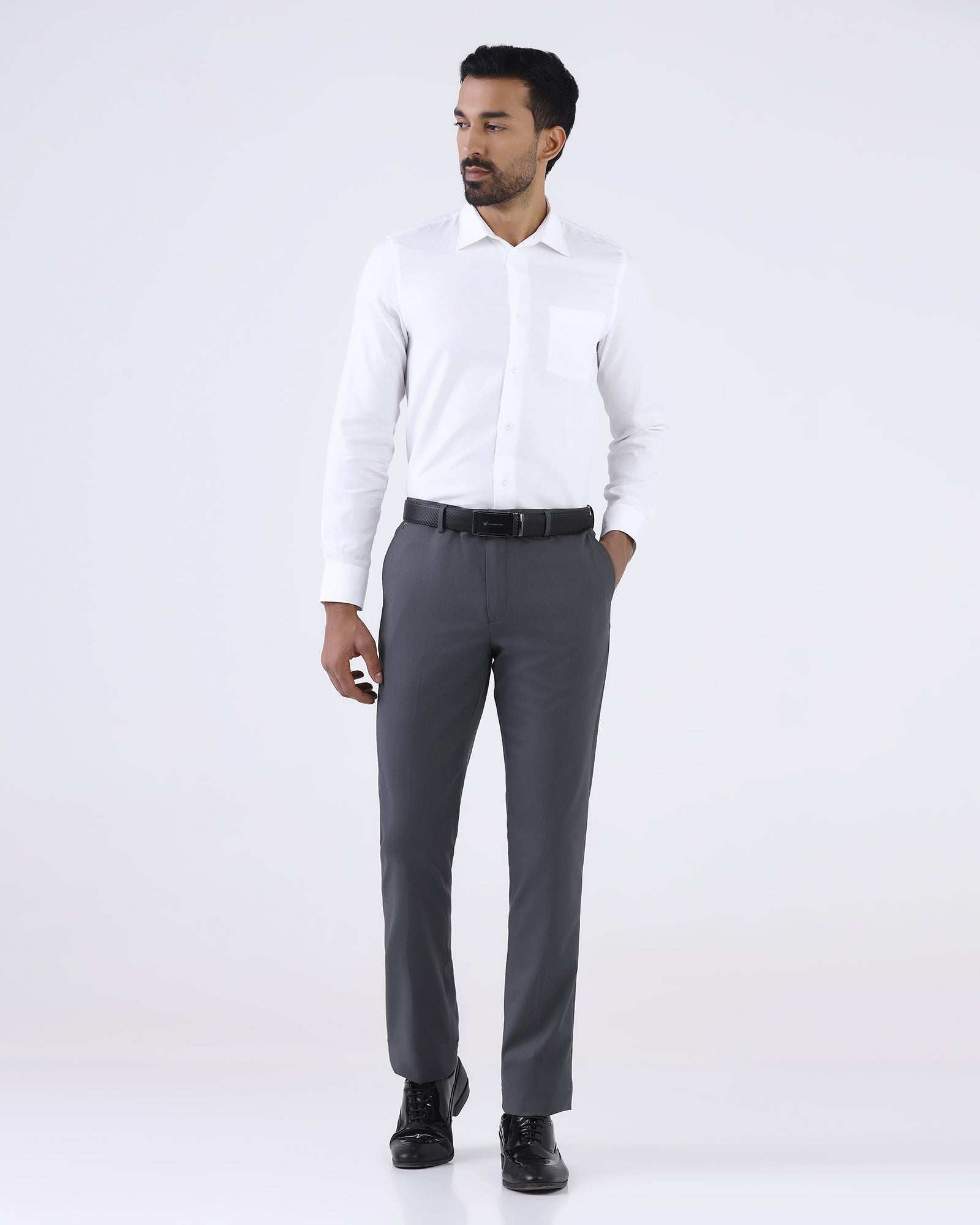Grey Stripe Trouser - Neymar
