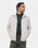 Grey Stripe Zipper Jacket - Nesta