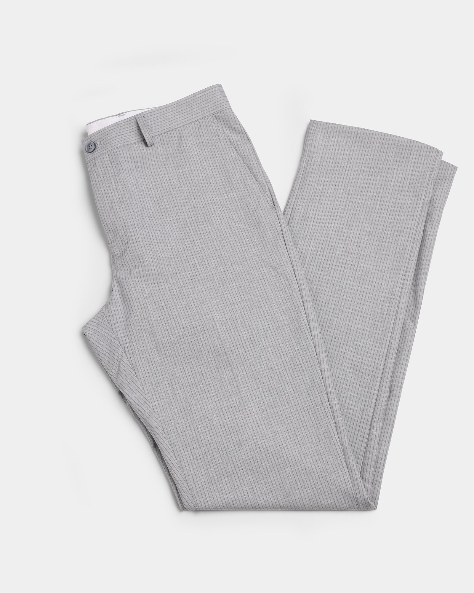 Grey Stripe Trouser - Ebel