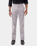 Grey Textured Khakis - Kary