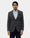 Grey Textured Blazer - Lucan