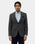 Grey Textured Blazer - Lucan