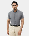 Grey Textured Shirt - Squale