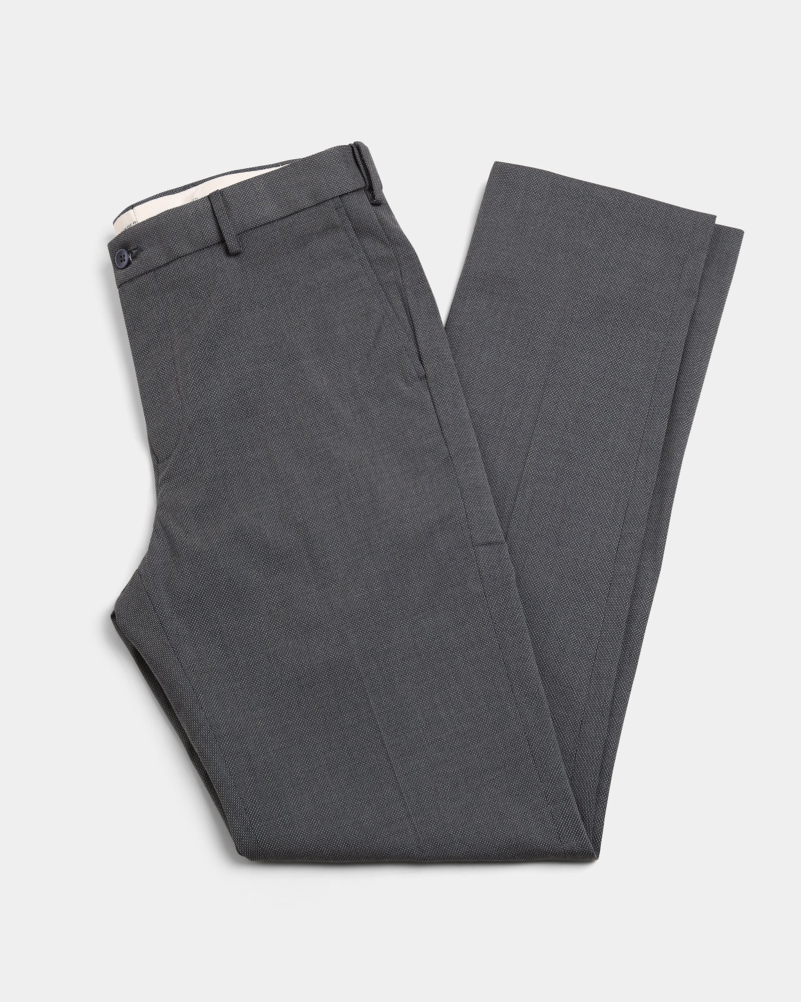 Grey Textured Trouser - Hublot