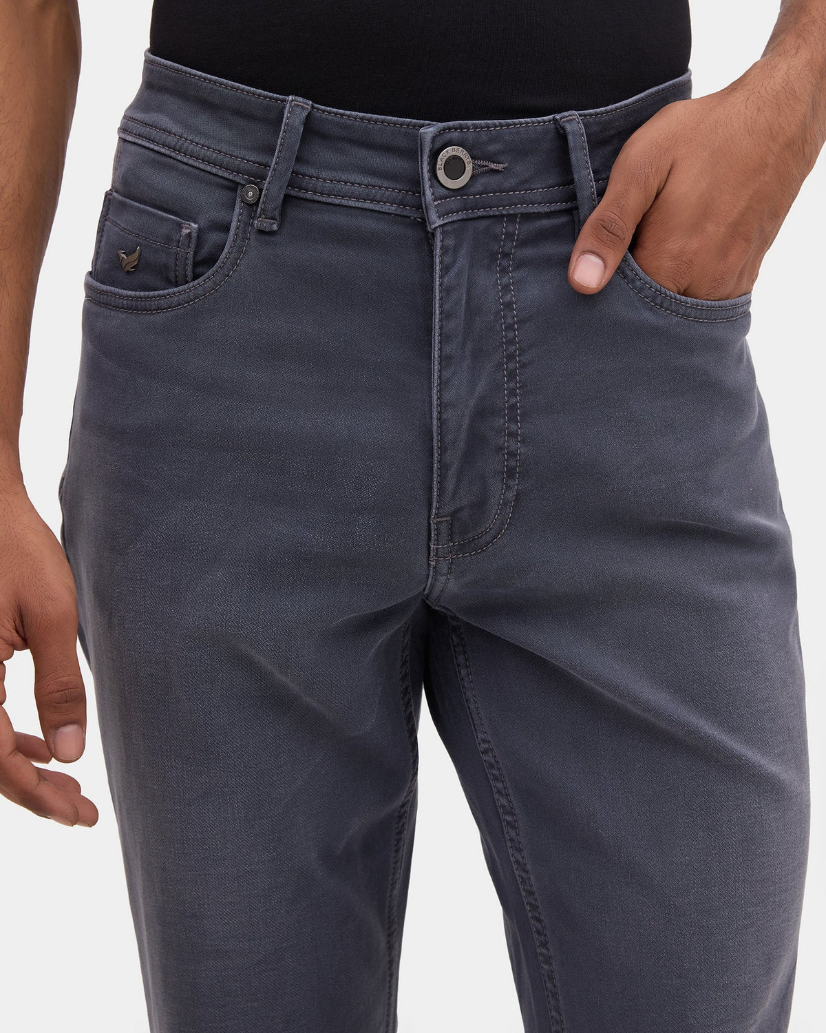Grey Ultrasoft Slim Fit Jeans - Tito