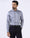 Greyish Blue Jacquard Shirt - Mario