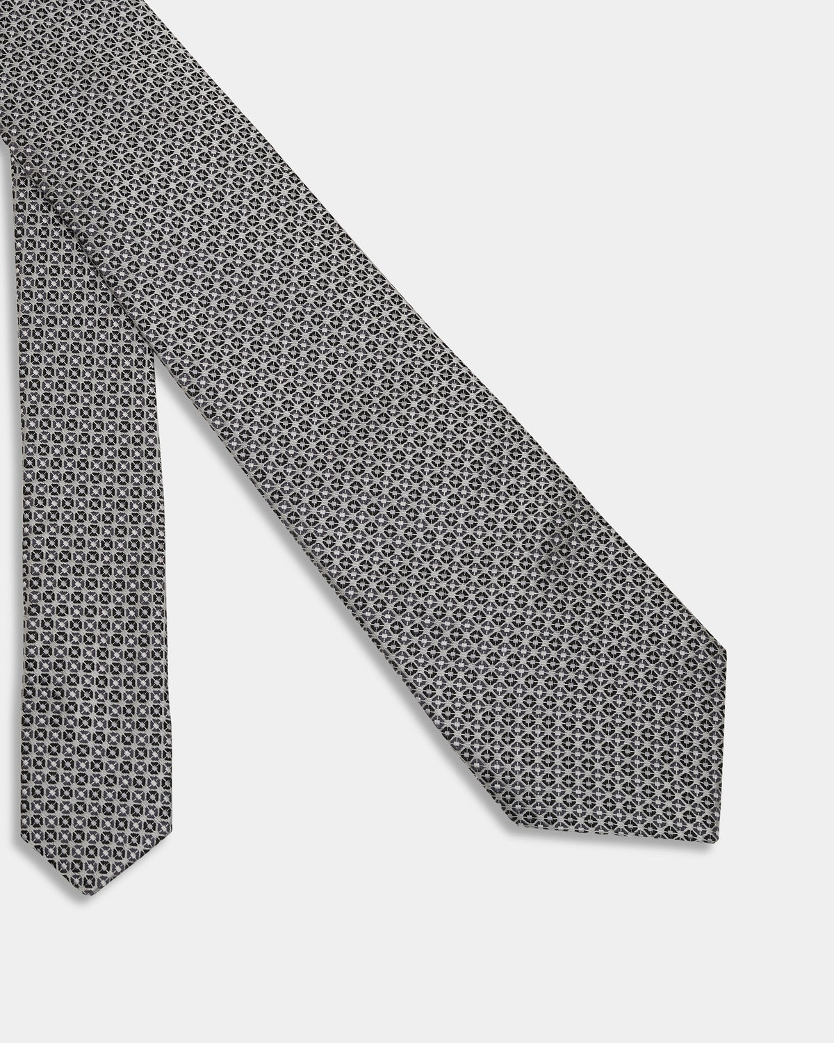 Greyy Jacquard Tie - Doris