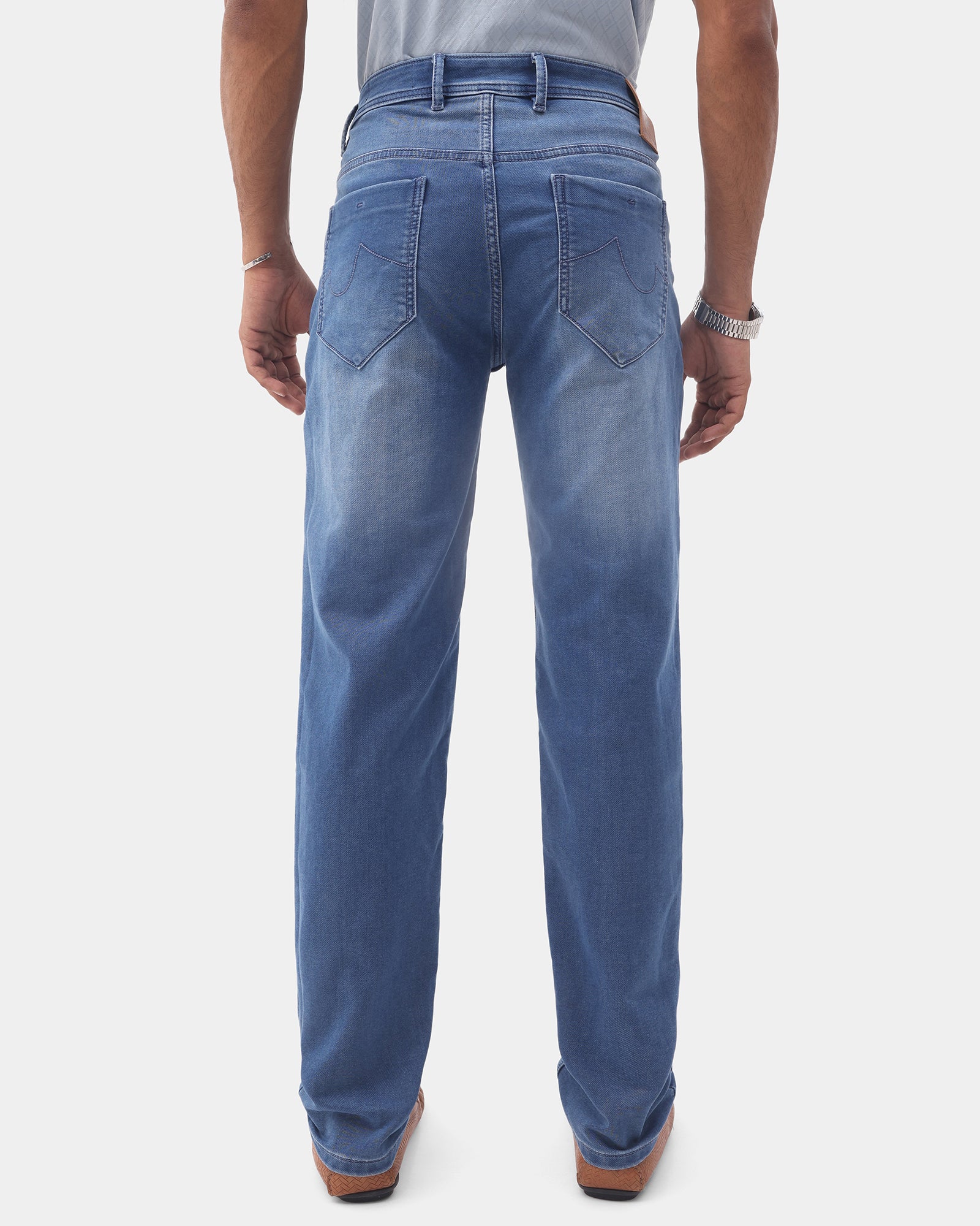 Indigo Ultrasoft Slim Fit Jeans - Jan