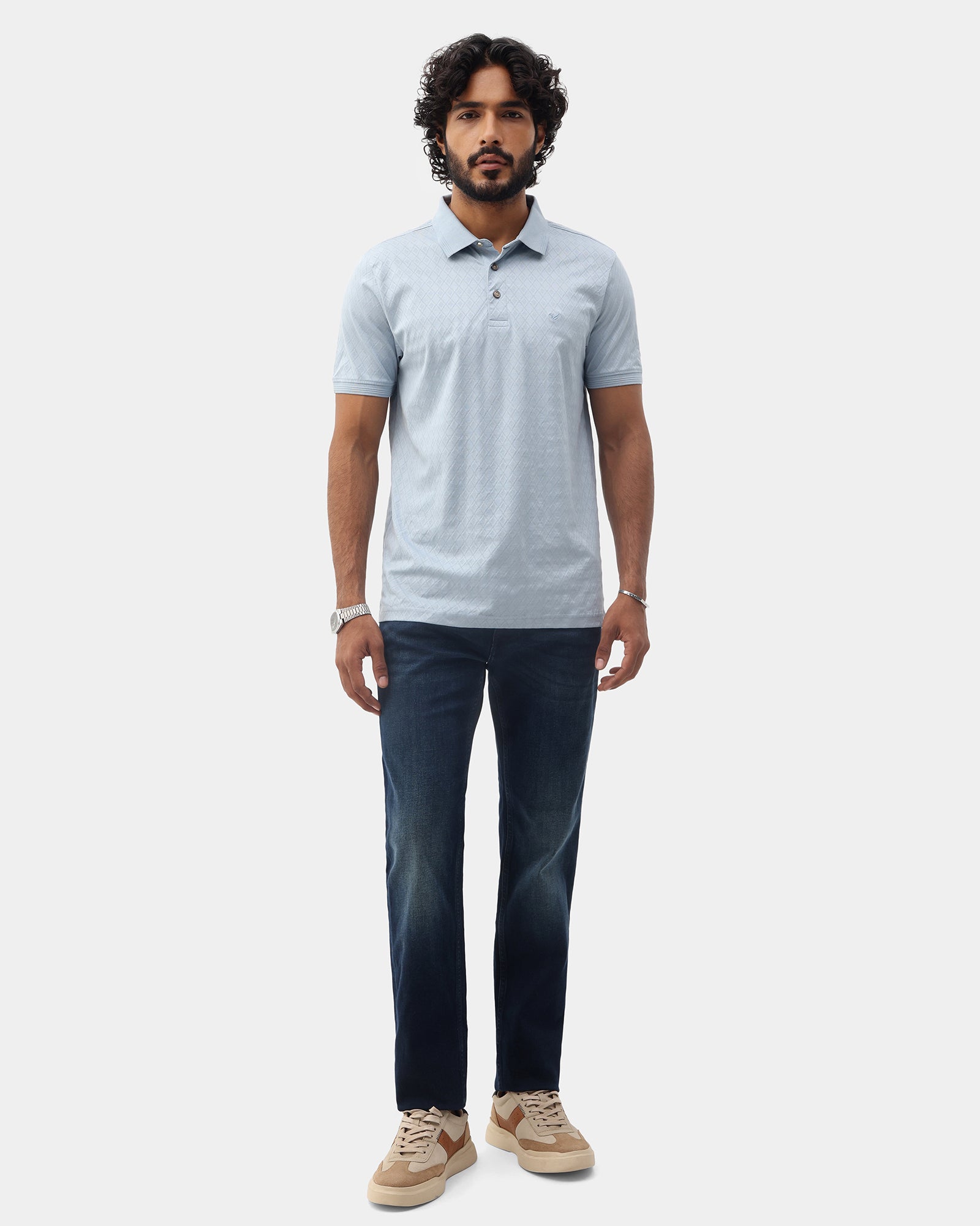 Indigo Superflex Slim Comfort Jeans - Slavco