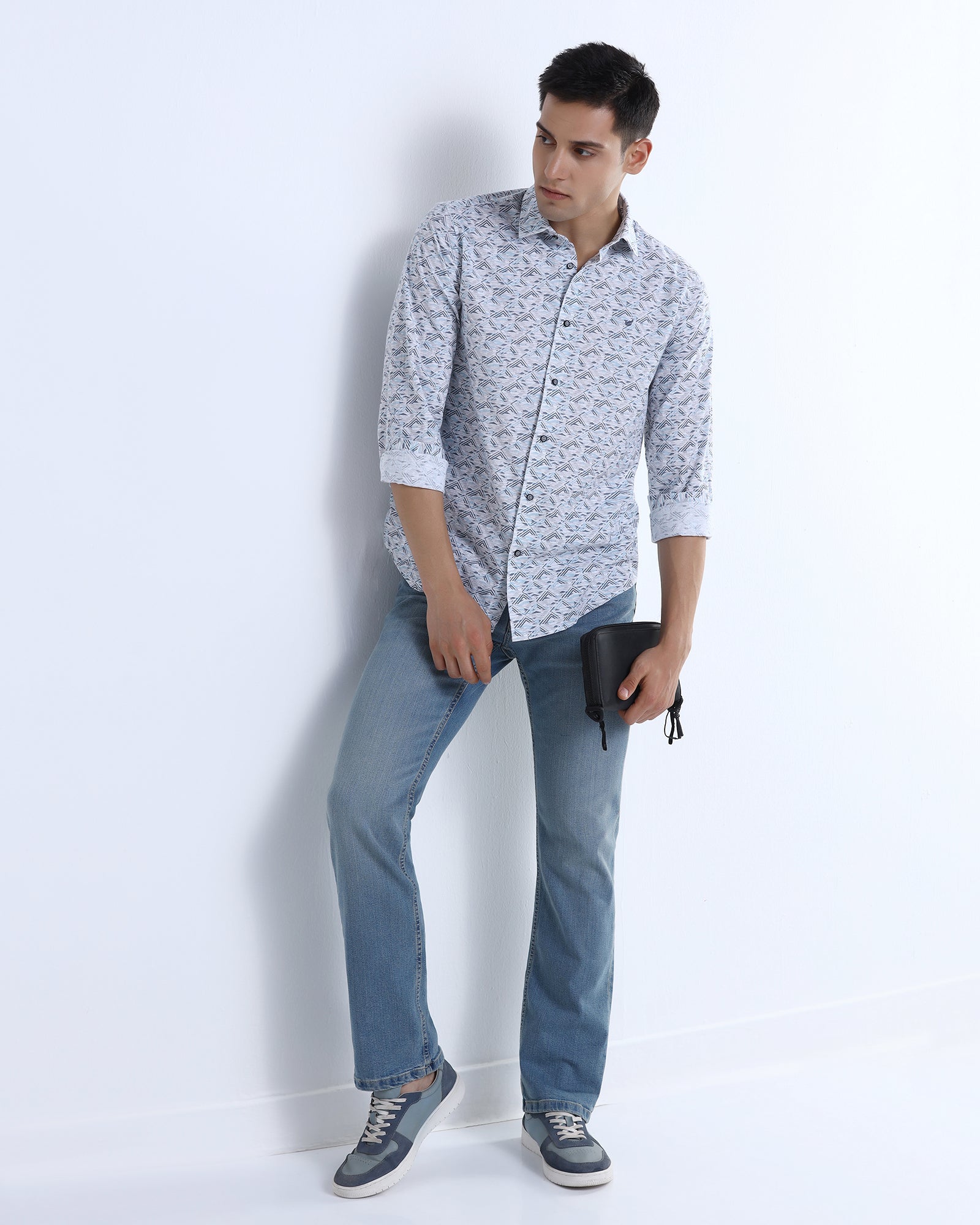Indigo Super Clean Straight Comfort Jeans - Stetson