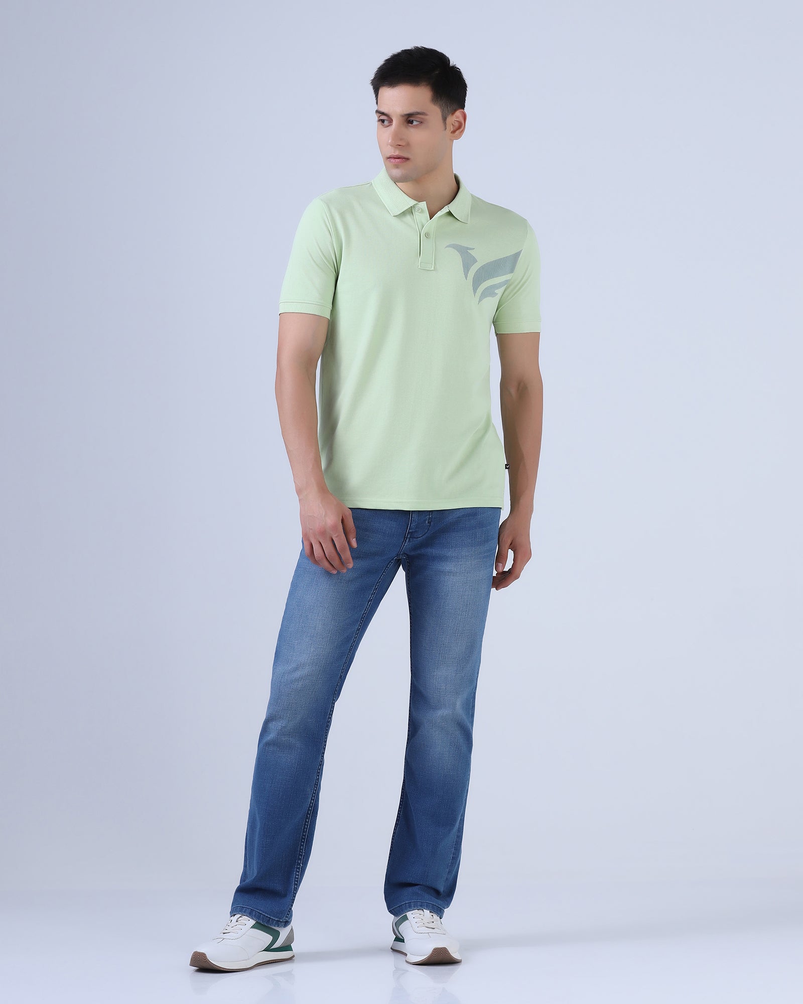 Indigo Superflex Straight Comfort Jeans - Hayden