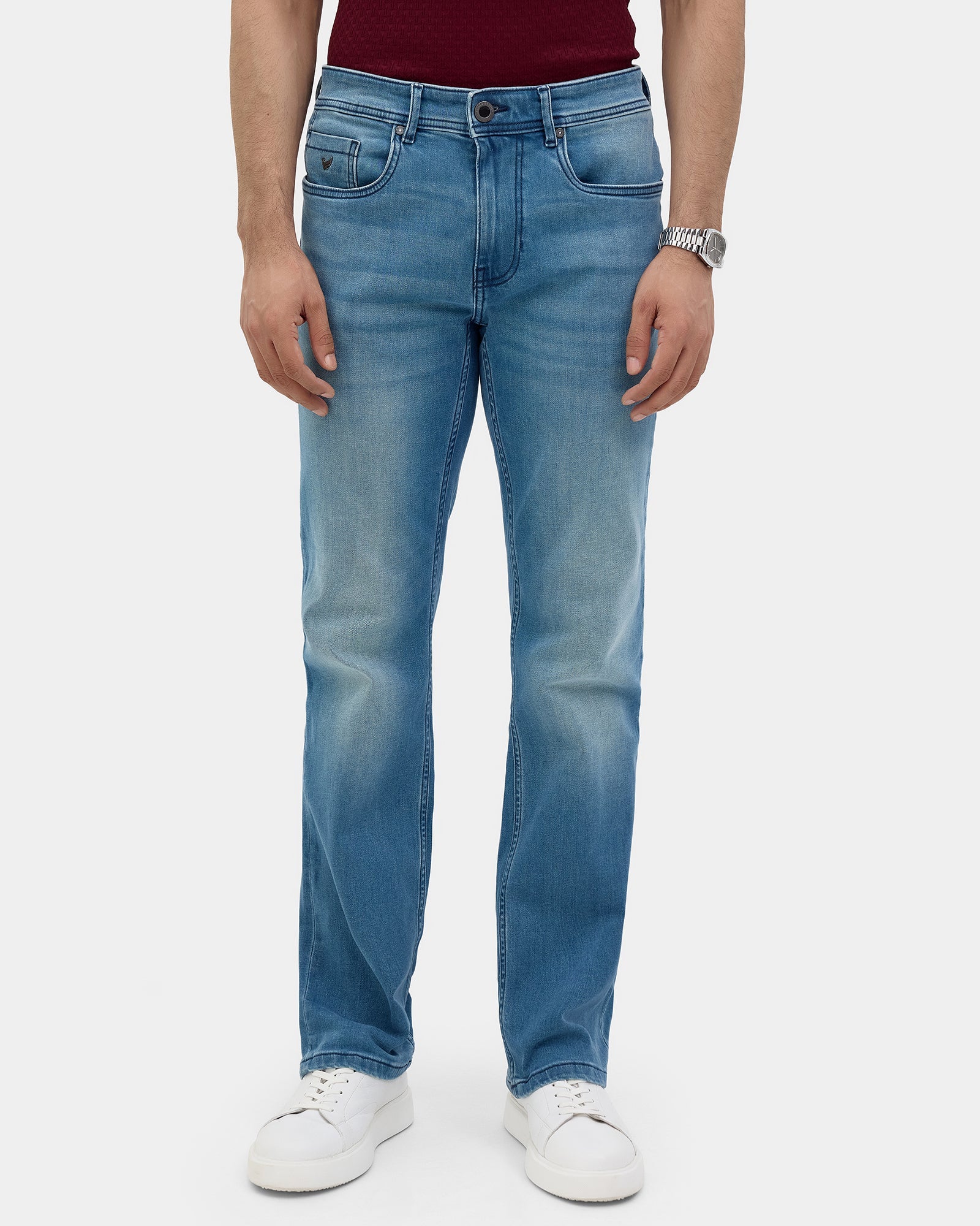 Indigo Superflex Straight Comfort Fit Jeans - Miloje