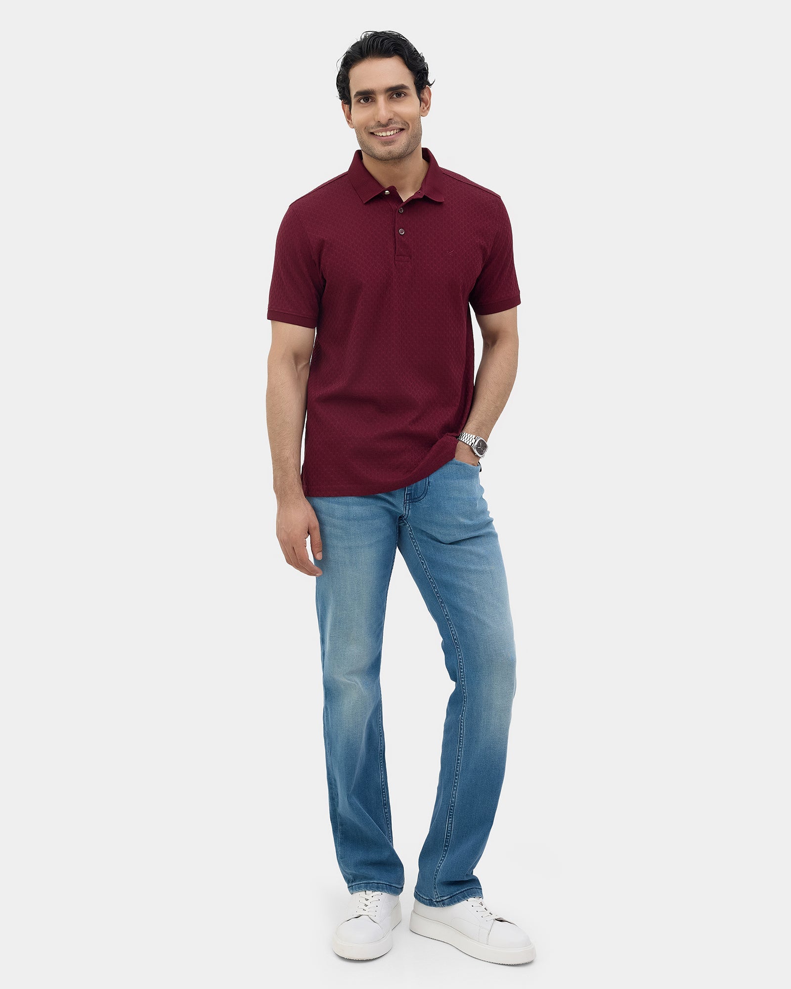 Indigo Superflex Straight Comfort Fit Jeans - Miloje