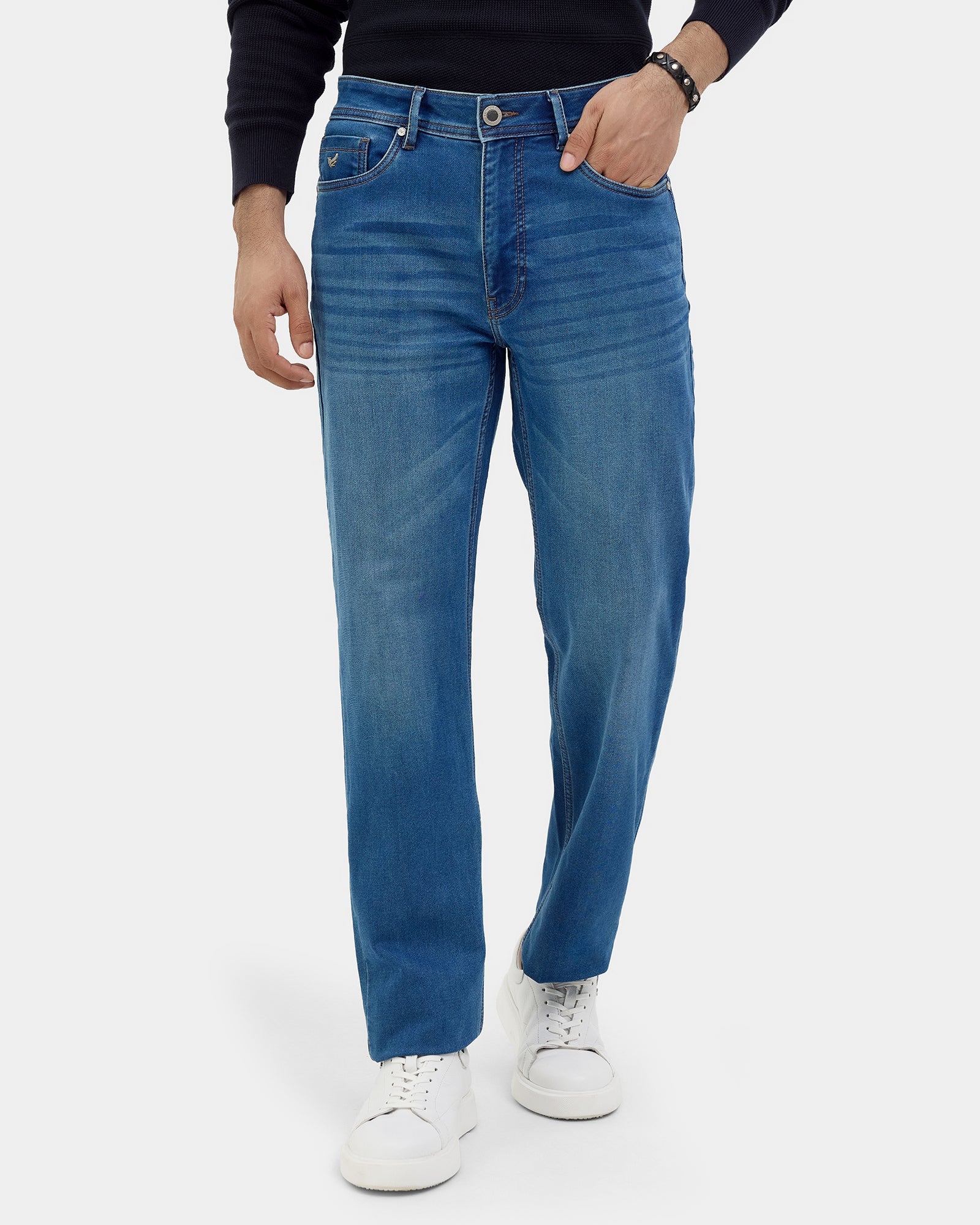 Indigo Ultrasoft Jeans - Adela
