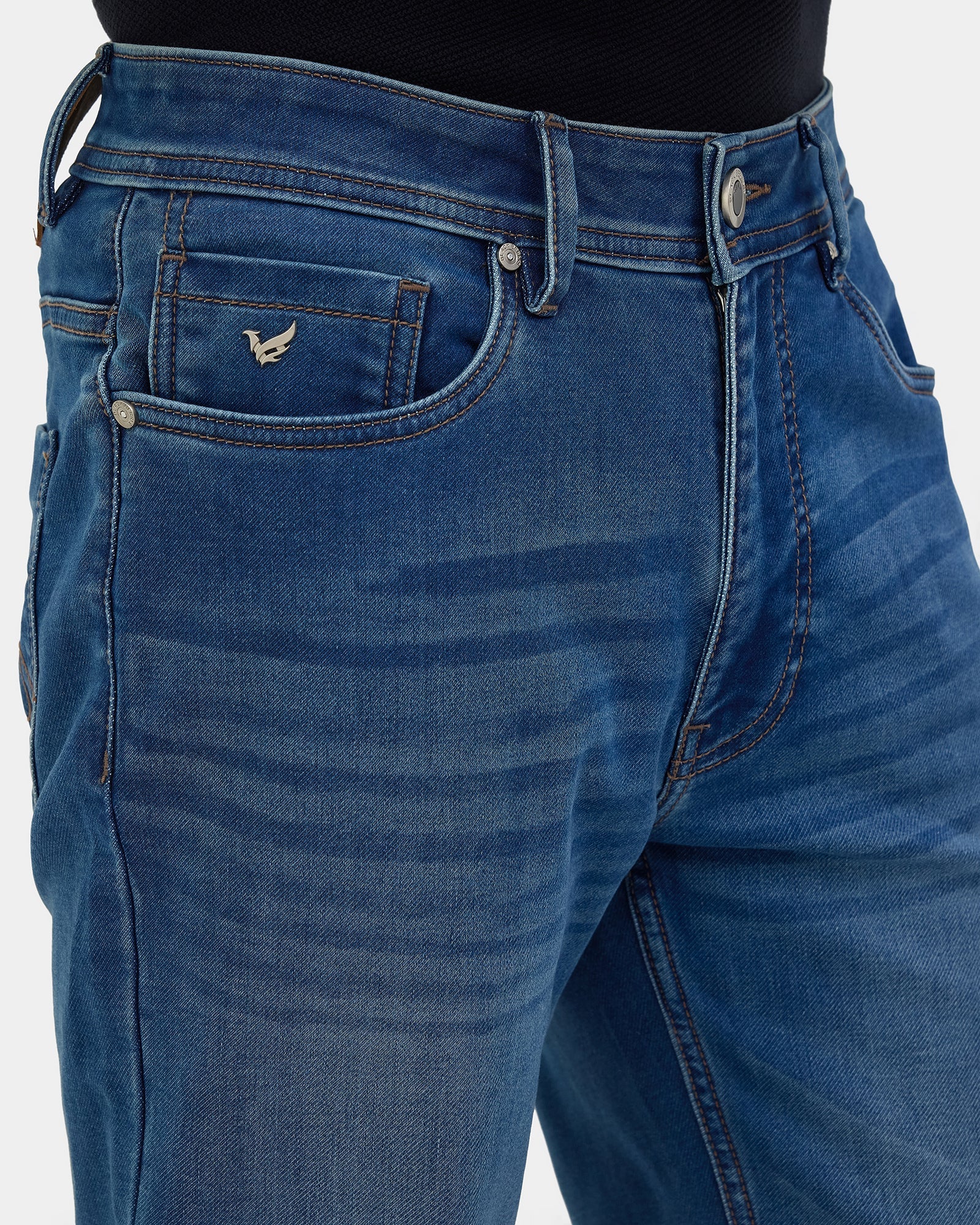Indigo Ultrasoft Jeans - Adela
