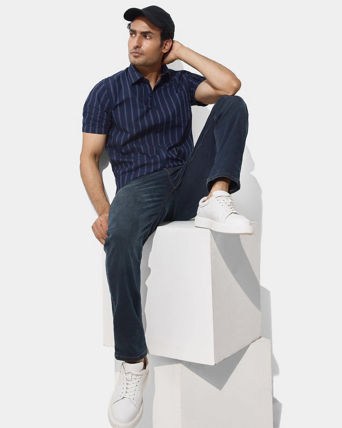 Indigo Ultrasoft Slim Fit Jeans - Gainor