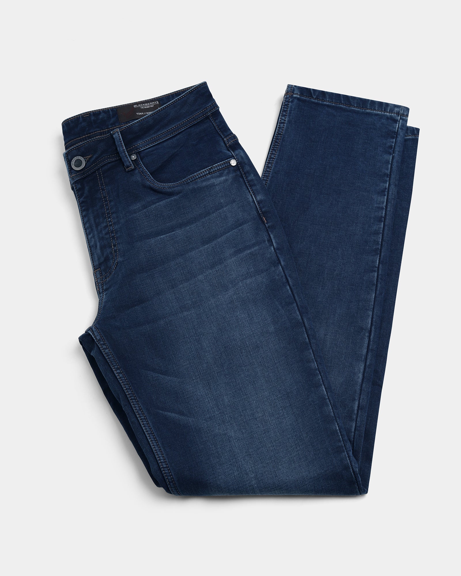 Indigo Ultrasoft Slim Fit Jeans - Greg