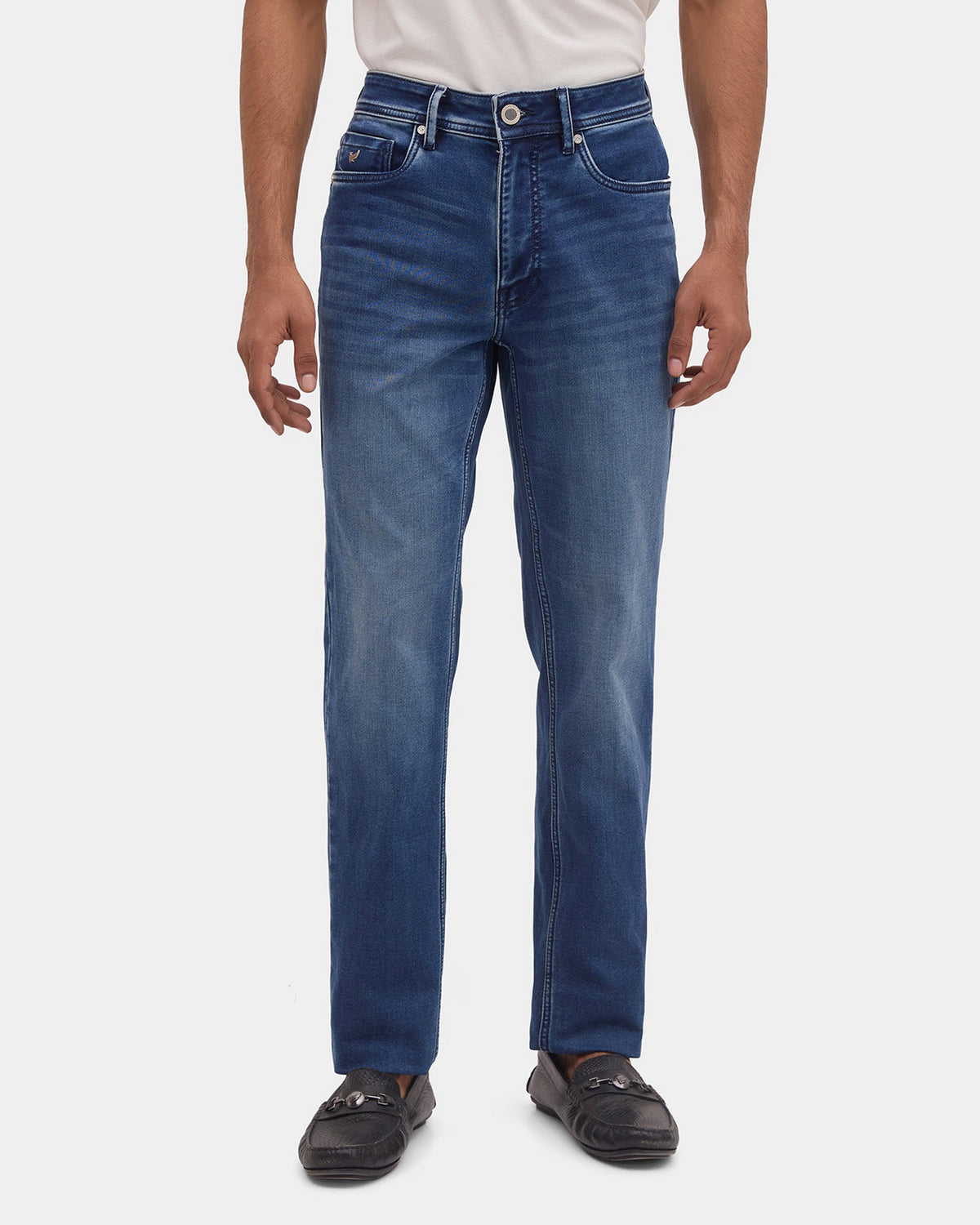 Indigo Ultrasoft Slim Fit Jeans - Jacob