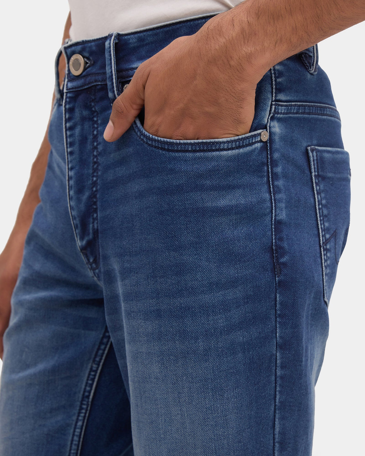 Indigo Ultrasoft Slim Fit Jeans - Jacob