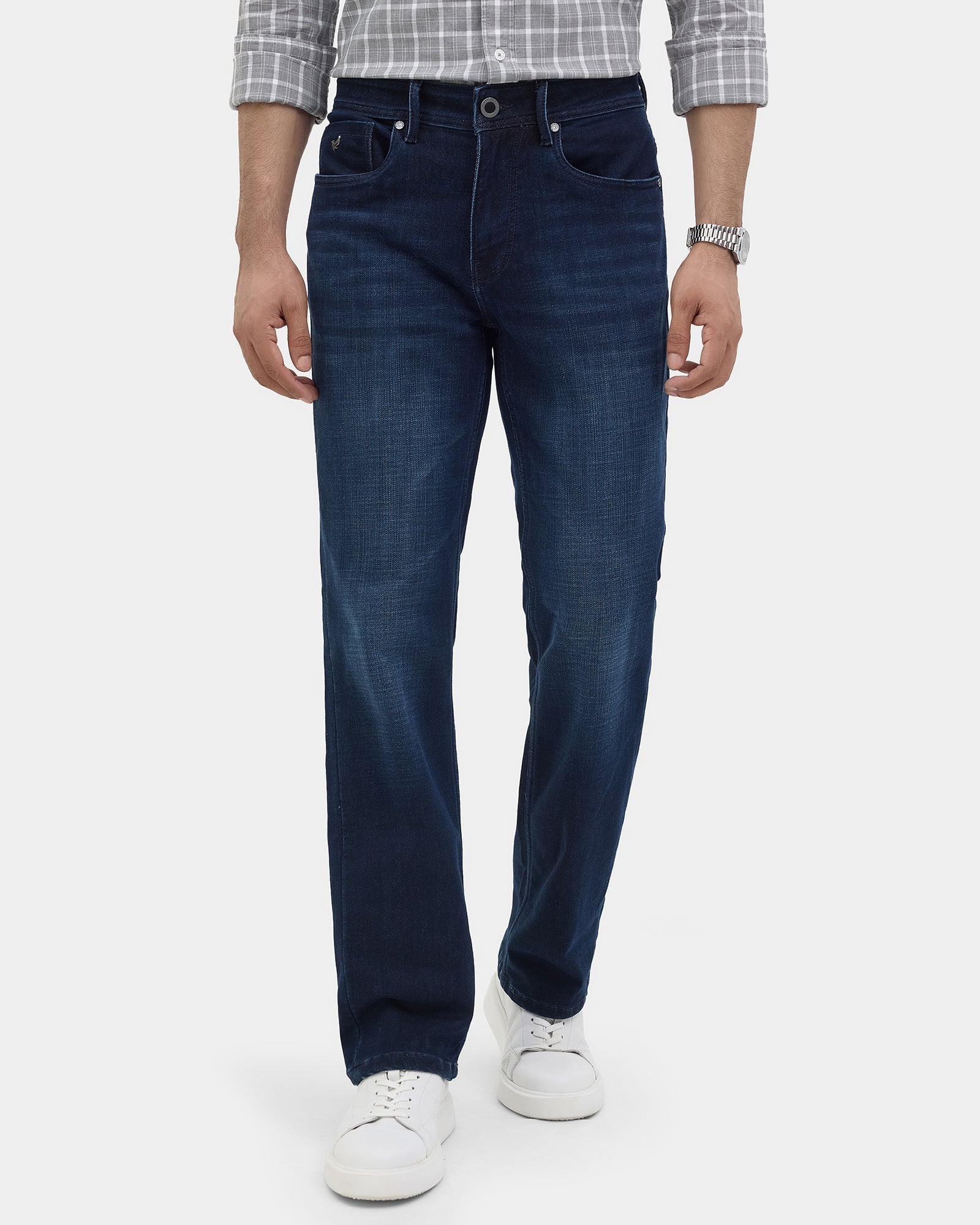 Indigo Ultrasoft Slim Fit Jeans - Simo
