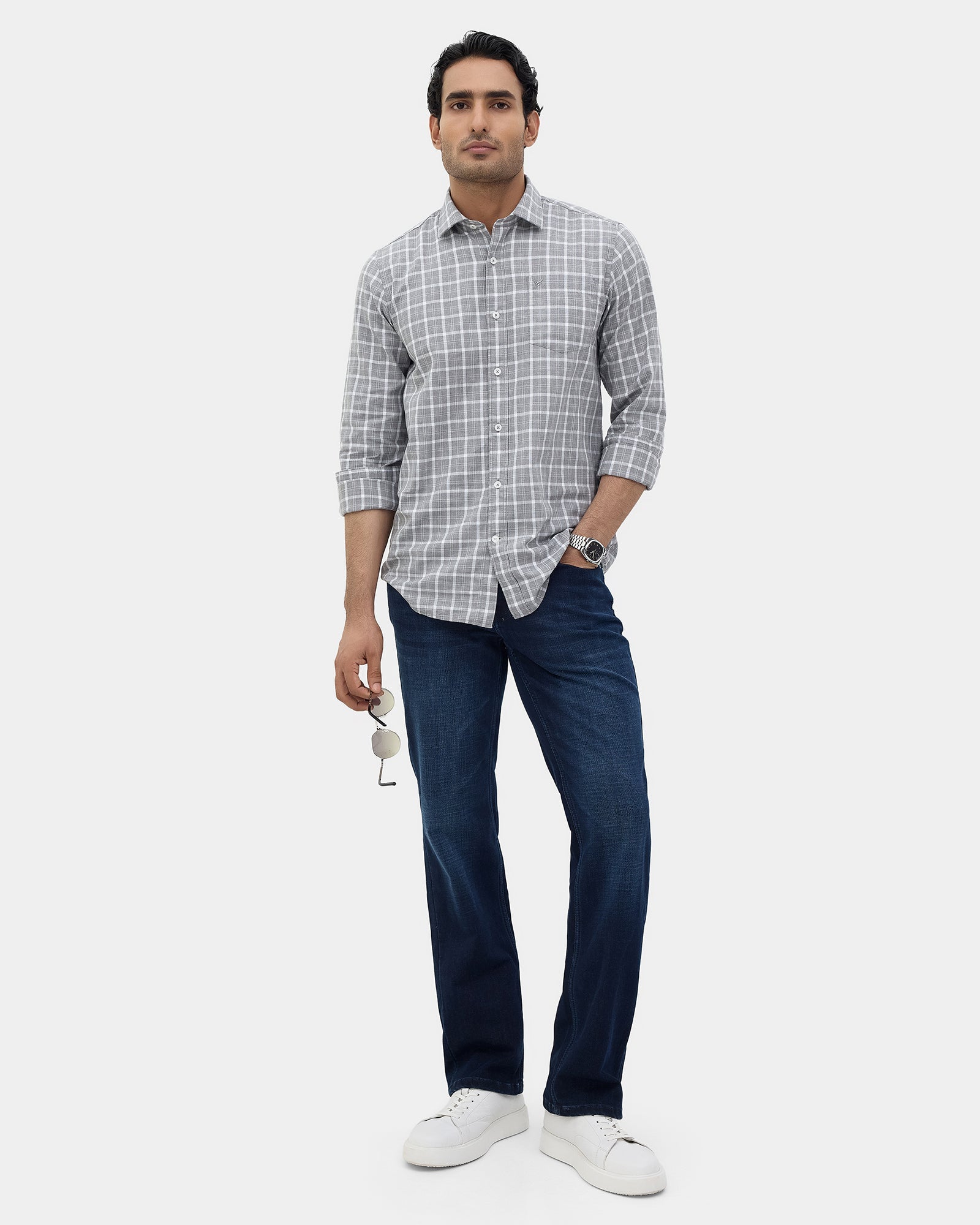 Indigo Ultrasoft Slim Fit Jeans - Simo