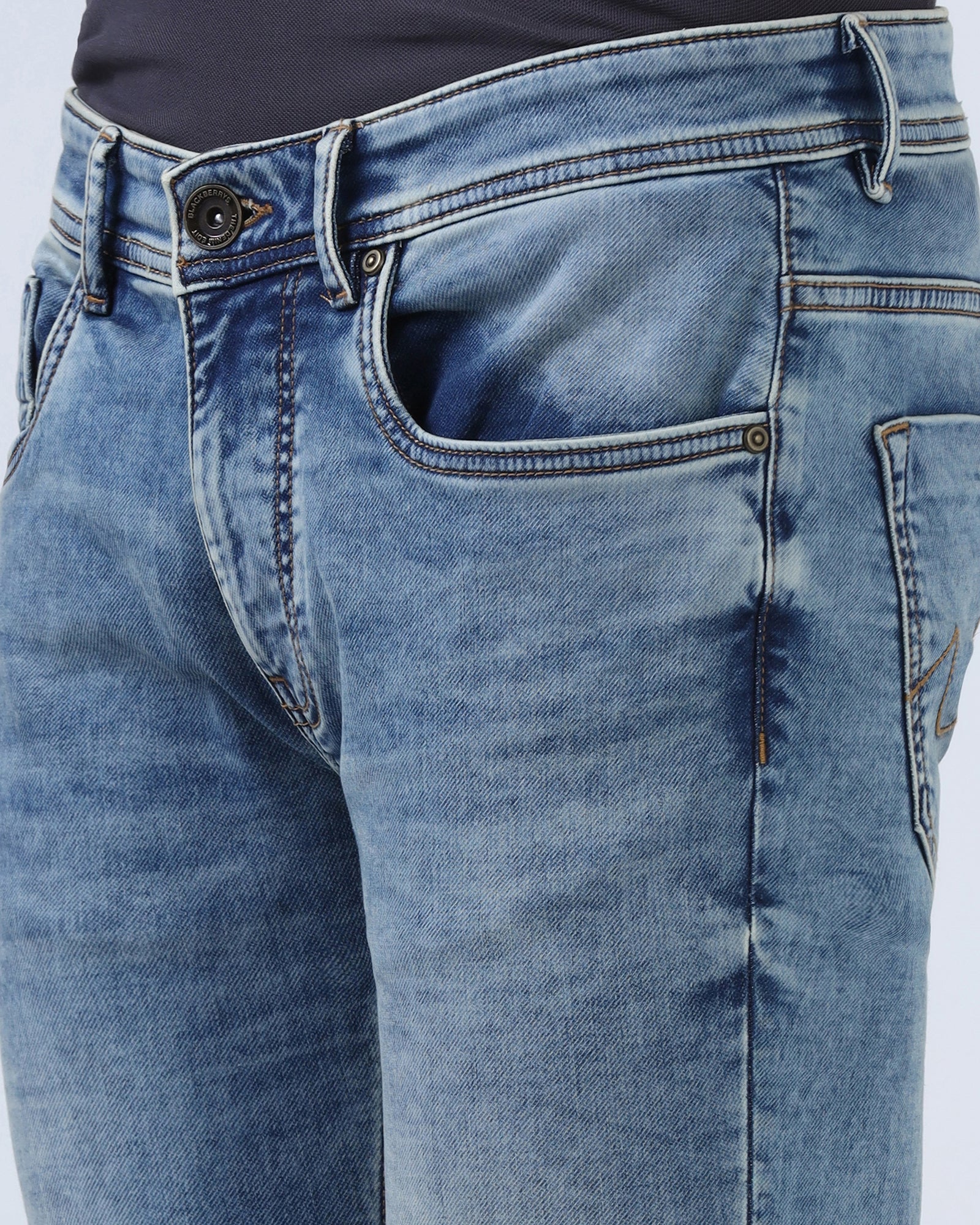 Indigo Ultrasoft Skinny Cropped Jeans - Jensen