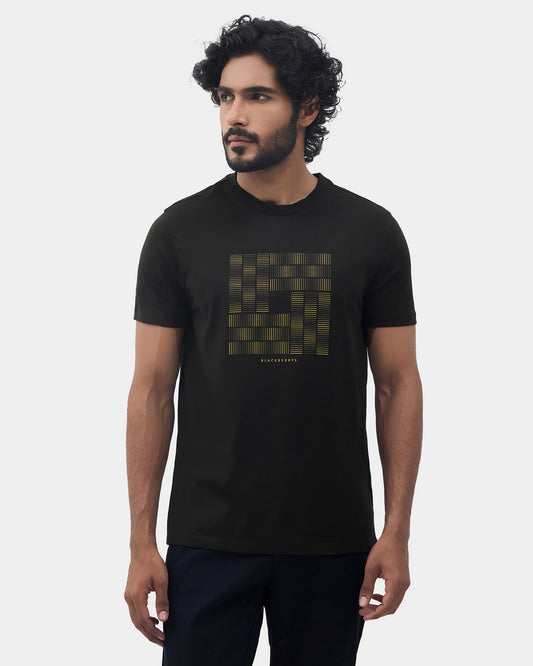 Kelp Crew Neck Printed T-Shirt - Donbei