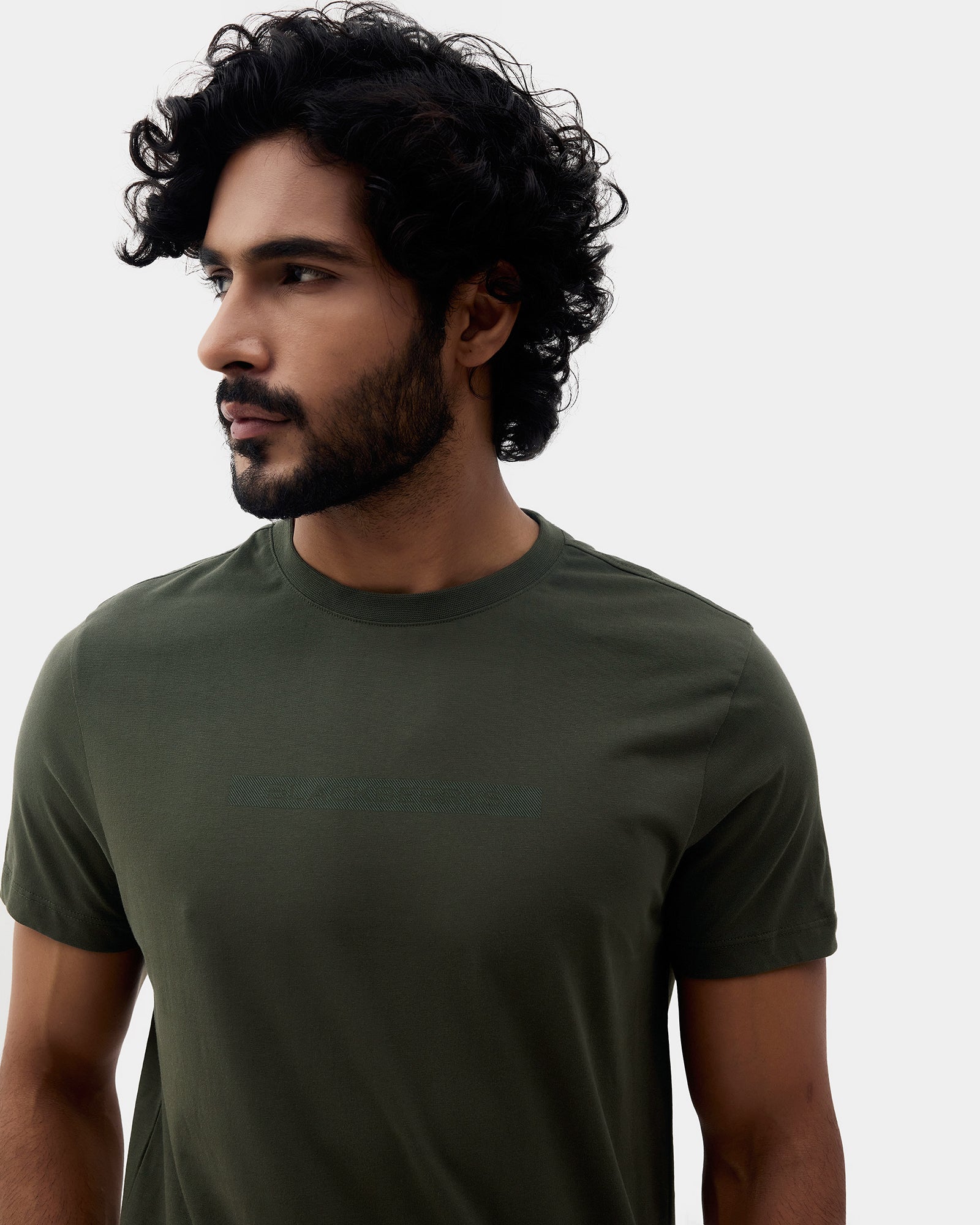 Kelp Crew Neck Printed T-Shirt - Marimo