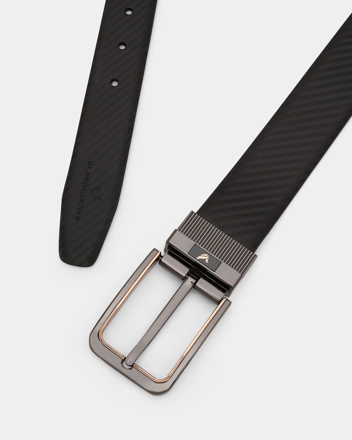 Leather Reversible Black & Brown Belt - Baldwin