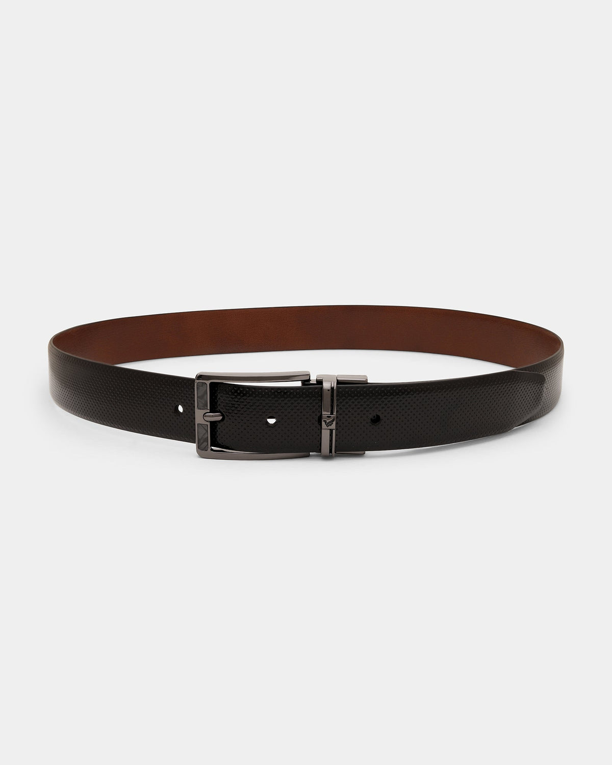 Leather Reversible Black & Tan Belt - Bremen