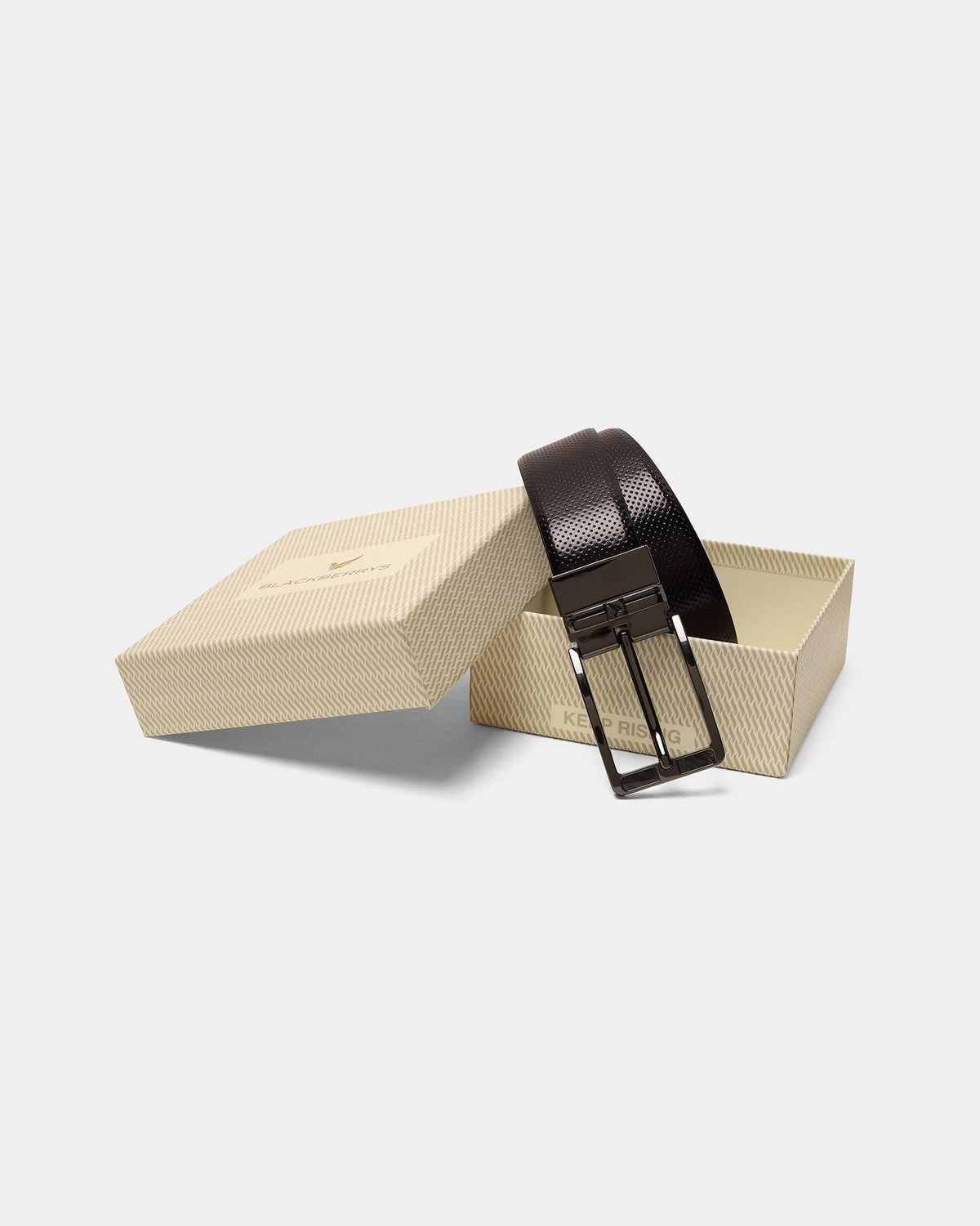 Leather Reversible Black & Tan Belt - Bremen
