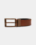 Leather Reversible Tan & Black Belt - Boswell
