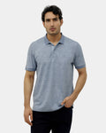 Light Blue Printed Polo - Mac