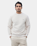 Light Grey Textured Sweatshirt - Sid