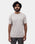 Light Grey Crew Neck Solid T-Shirt - Ginjiro