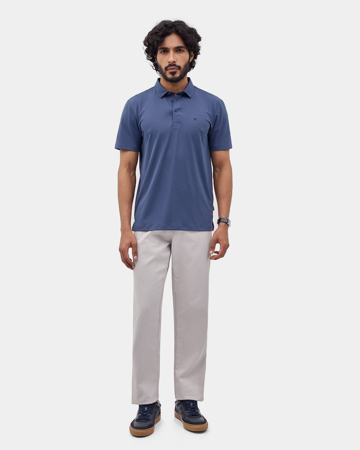 Light Grey Techpro Textured Khakis - Olympus