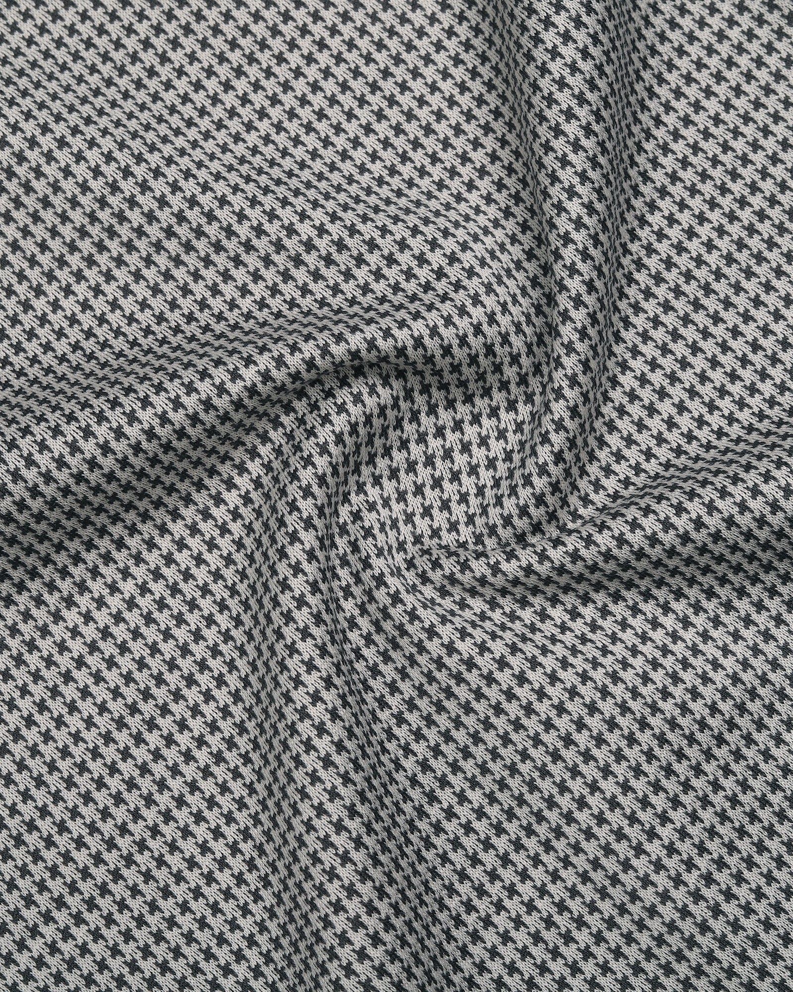 Light Grey Textured Polo - Bomi
