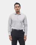 Light Grey Non Iron Textured Shirt - Persia