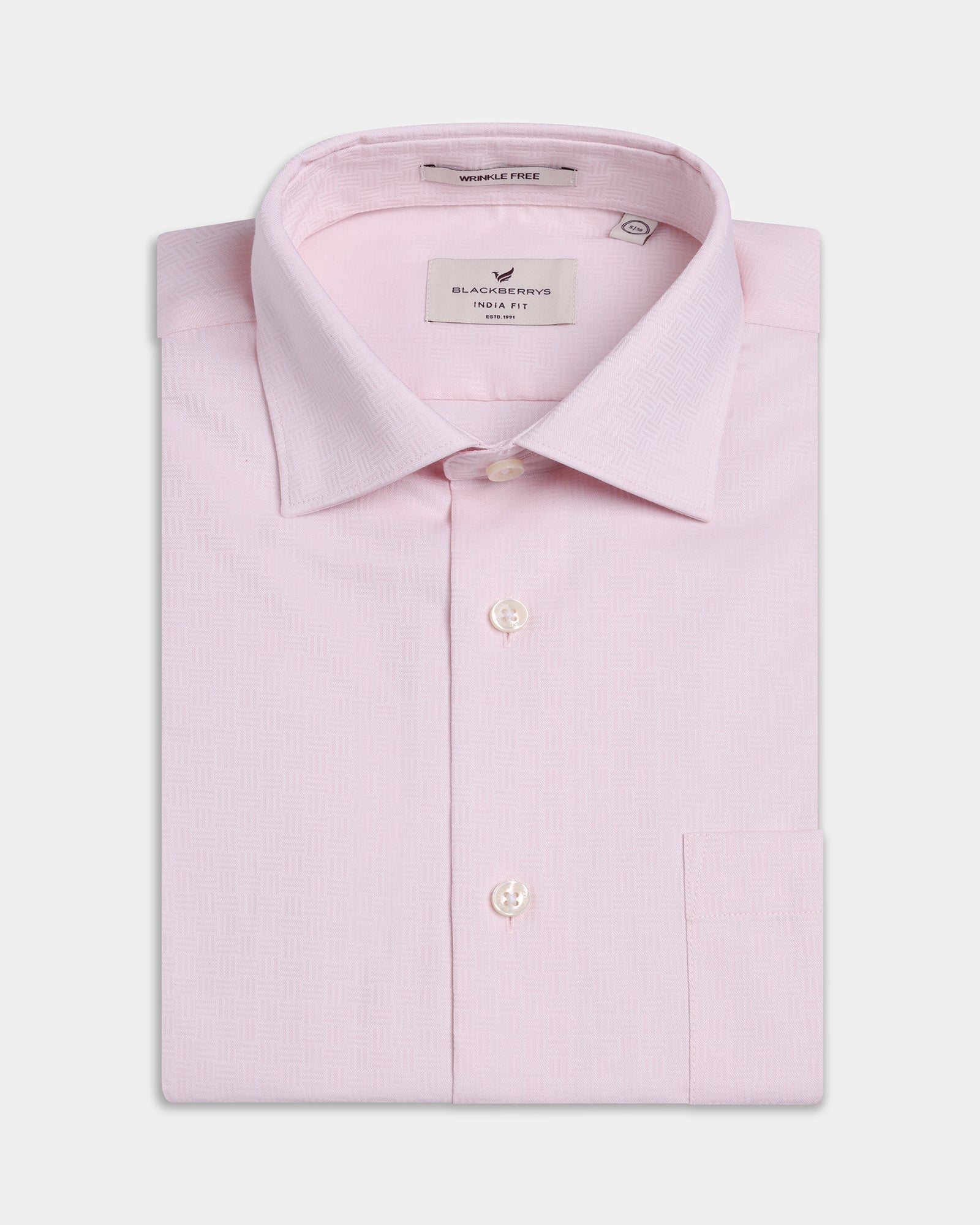 Light Pink Textured Shirt - Felder